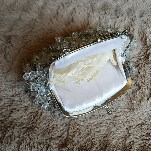 SOLD - Tiny vintage beaded evening bag - Picture 3 of 3